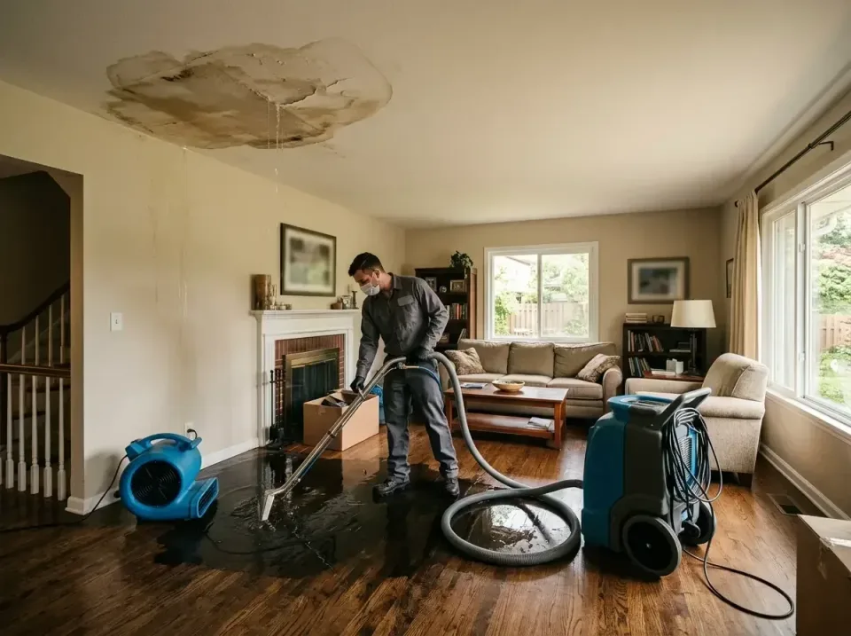 attic-pipe-burst-ceiling-drip-008 — frequently asked questions, Water Damage Restoration & Carpet Care in Rice Lake, MN